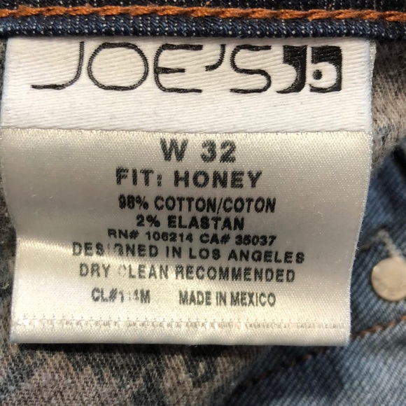 Joe’s Curvy Fit Honey Jeans 32 - Picture 3 of 7